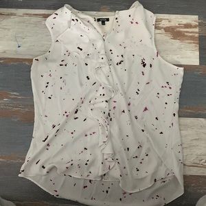 White apt. 9 blouse size L
